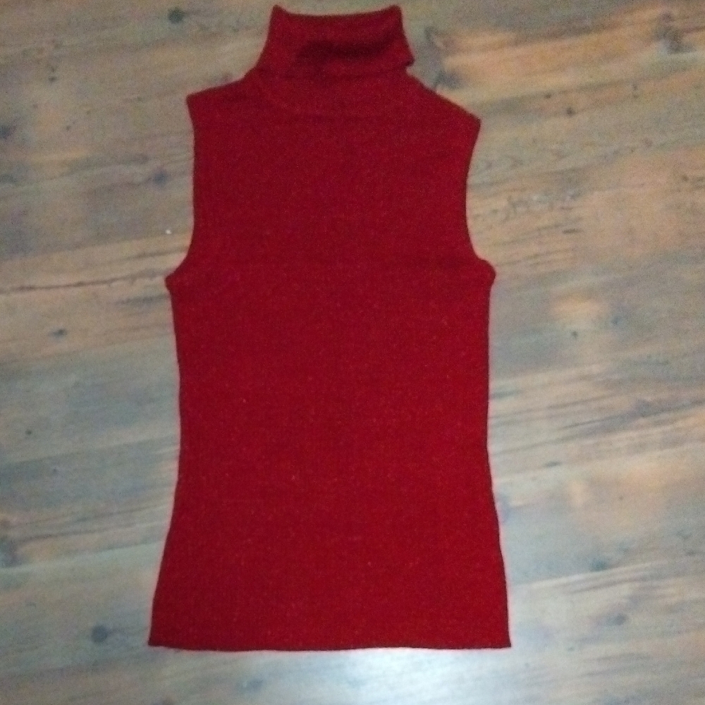 Hillard & Hanson Burgundy Knit Sweater
